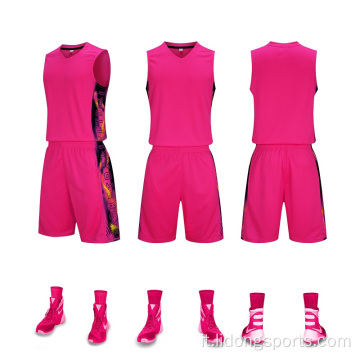 Sports Basketball Unifort Set Team Basketball Jersey Custom